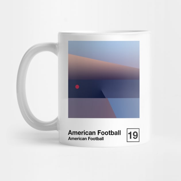 American Football 3 / Minimalist Graphic Poster Design by saudade